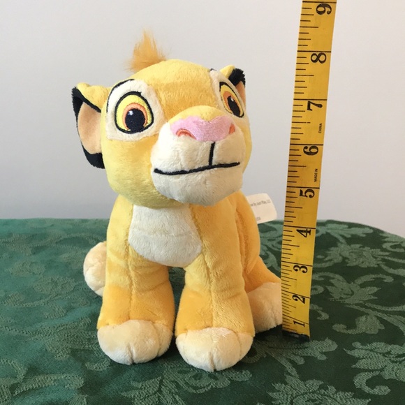 DISNEY Lion King Simba Stuffed Animal Plush 8” - Picture 5 of 6